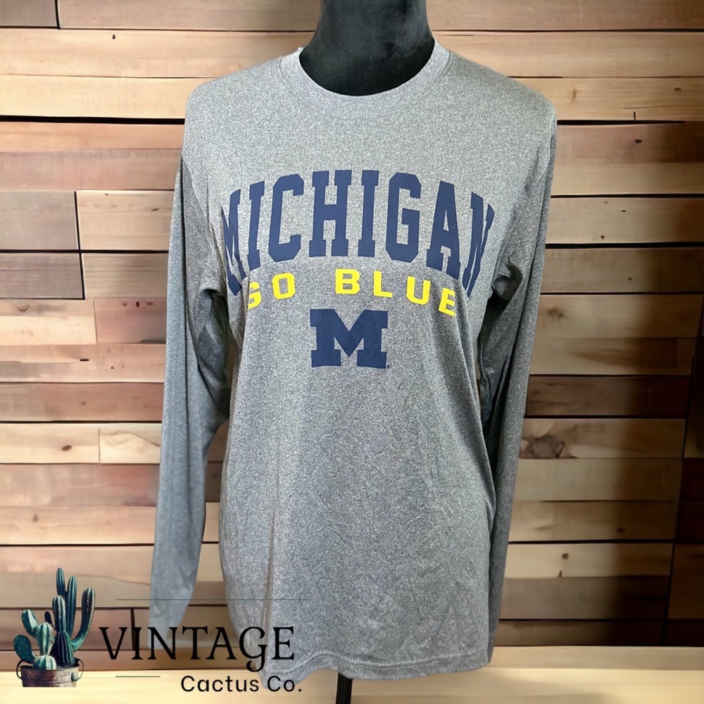 Like New! Campus Heritage Collection Michigan Go Blue Long Sleeve Pullover